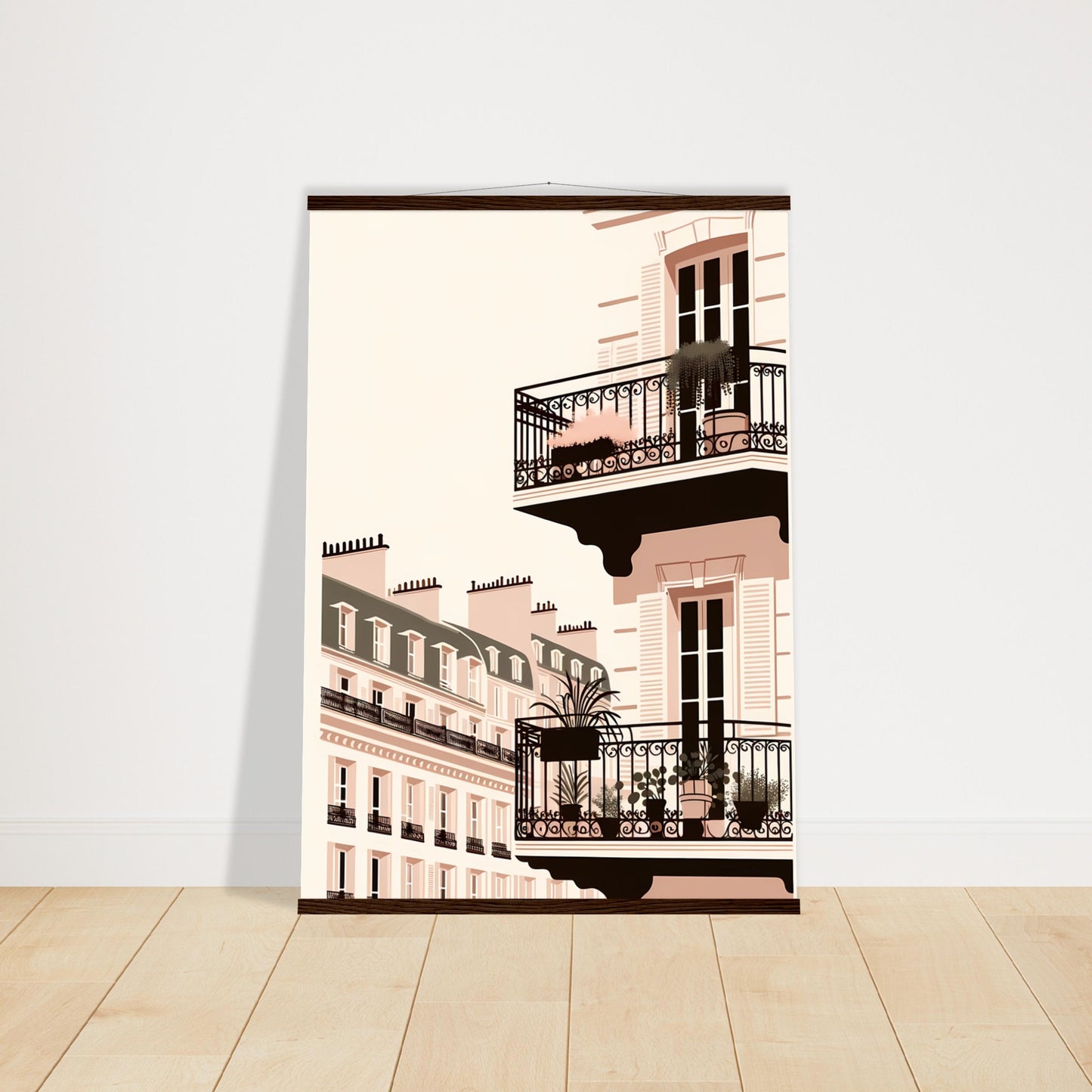 Wall Art - Balcony Bliss in Paris