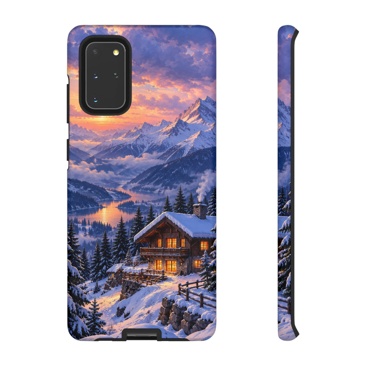 Alpine Hearth Samsung Galaxy Tough Case | winter cabin
