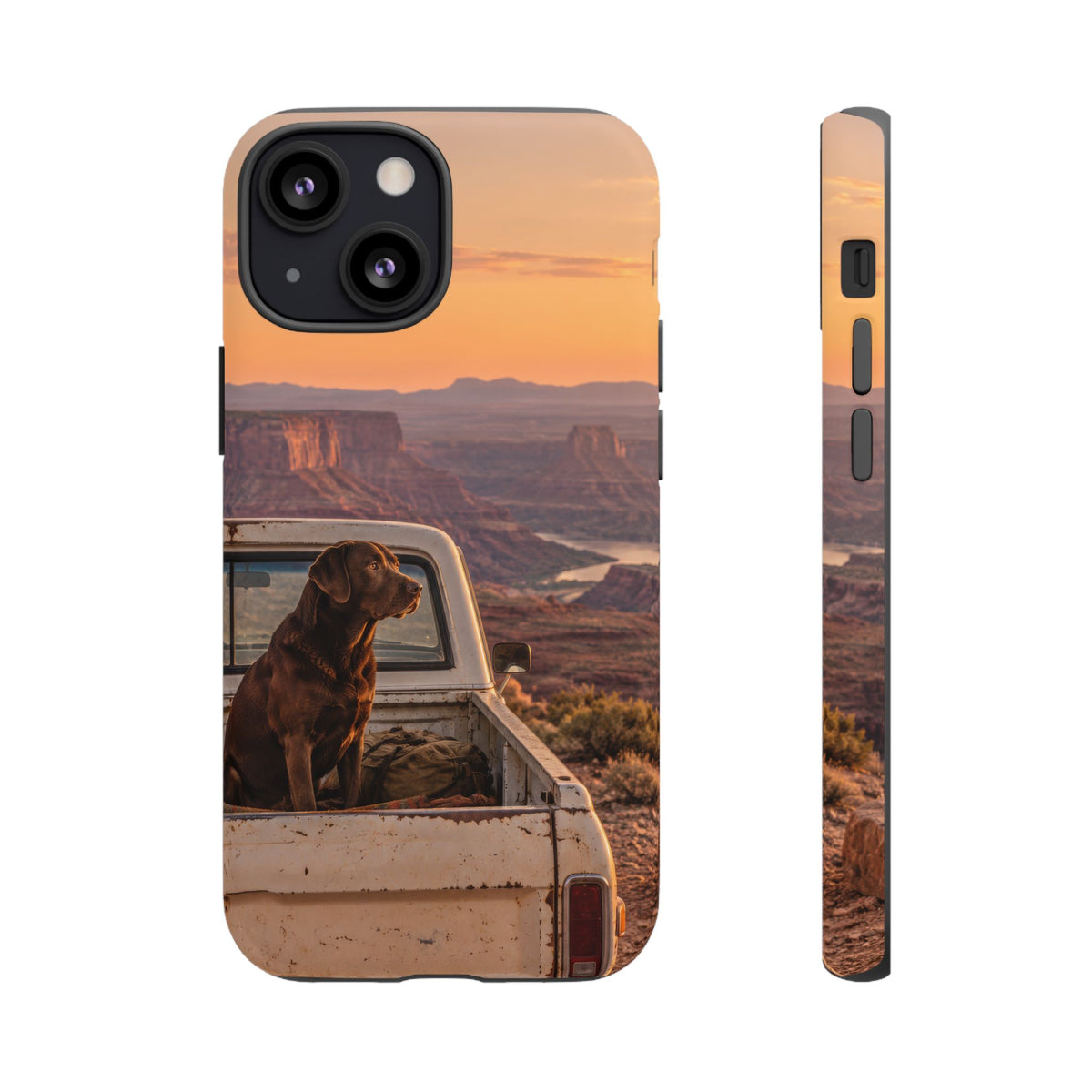 Desert Tailgate Companion iPhone Tough Case | labrador