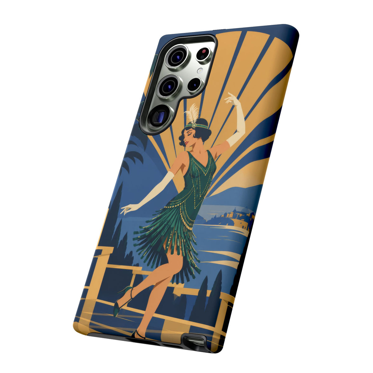 1920s Flapper — Jazz After Dark Samsung Galaxy Tough Case