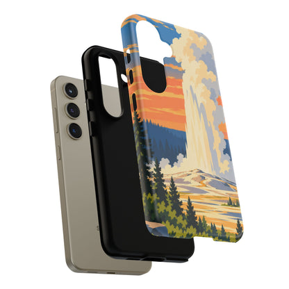 Yellowstone — Geyser Dawn Samsung Galaxy Tough Case