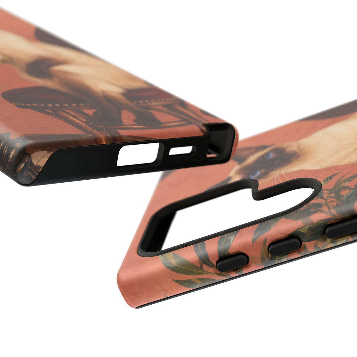 Espresso Cat Club Samsung Galaxy Tough Case | siamese cat
