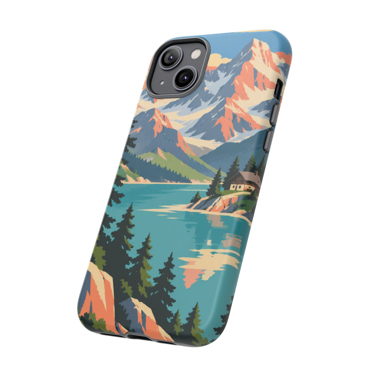 Switzerland — Alpine Lake iPhone Tough Case