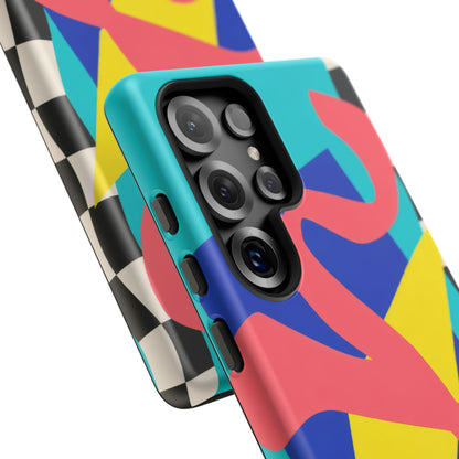 Cut Loose Samsung Galaxy Tough Case | Retro Abstract Art