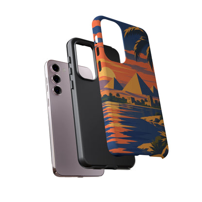 The Pyramids — Nile Dusk Samsung Galaxy Tough Case