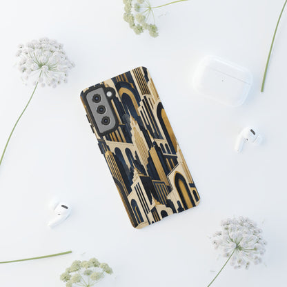 Midnight Metropolis Samsung Galaxy Tough Case | art deco
