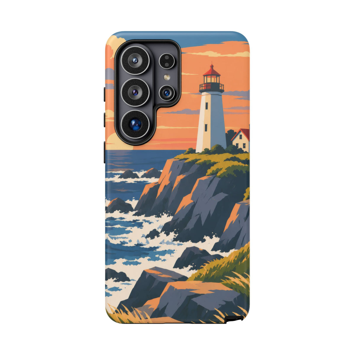 Lighthouse — Atlantic Beacon Samsung Galaxy Tough Case