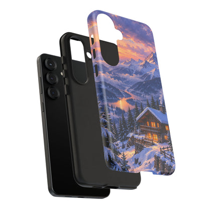 Alpine Hearth Samsung Galaxy Tough Case | winter cabin