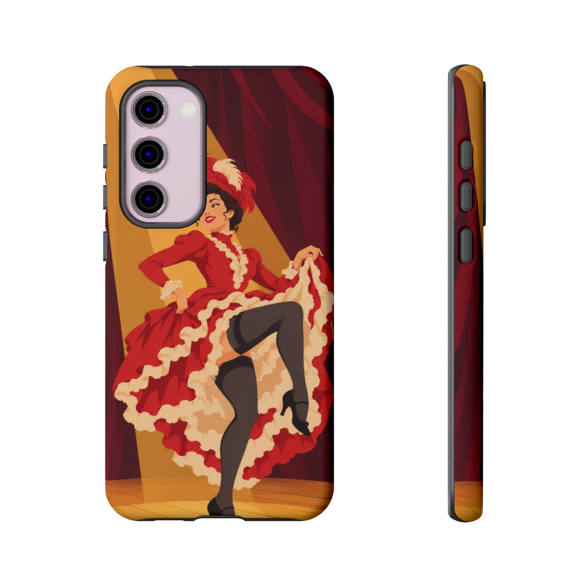 Moulin Rouge Dancer — Crimson Cabaret Samsung Galaxy Tough Case | cabaret dancer
