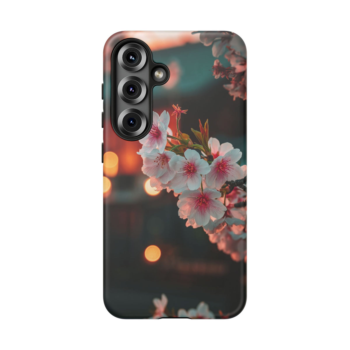 Kyoto Blossom Lanterns Samsung Galaxy Tough Phone Case