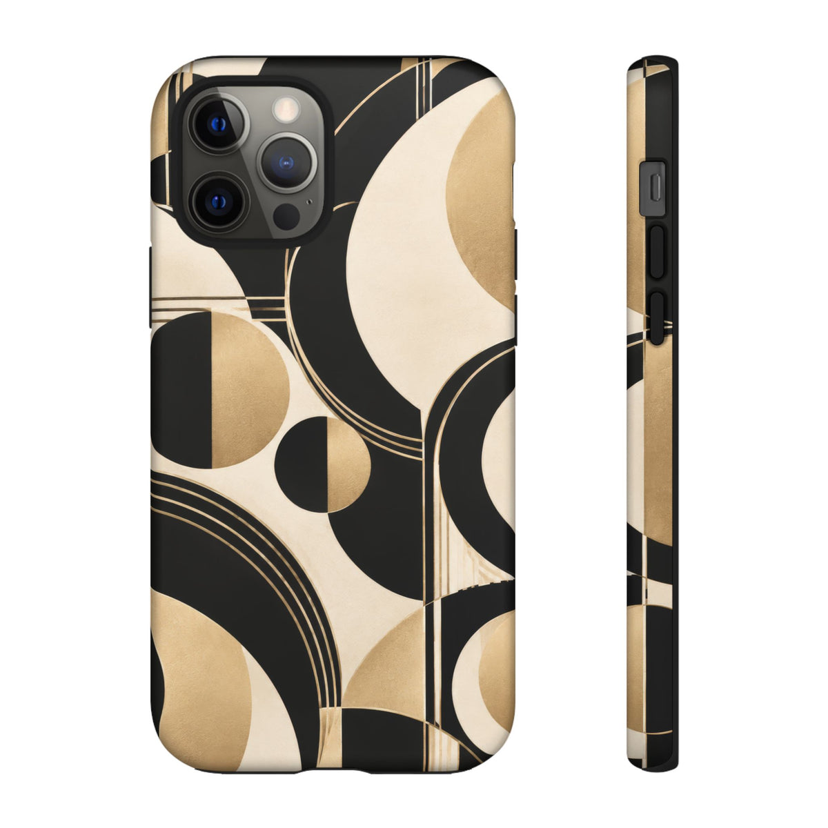 Pearl Orbit iPhone Tough Case | art deco