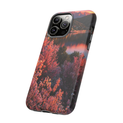 Alpine Bloom Lake iPhone Tough Phone Case