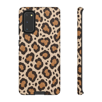Leopard Print Samsung Galaxy Tough Case | Cocoa Wildcat