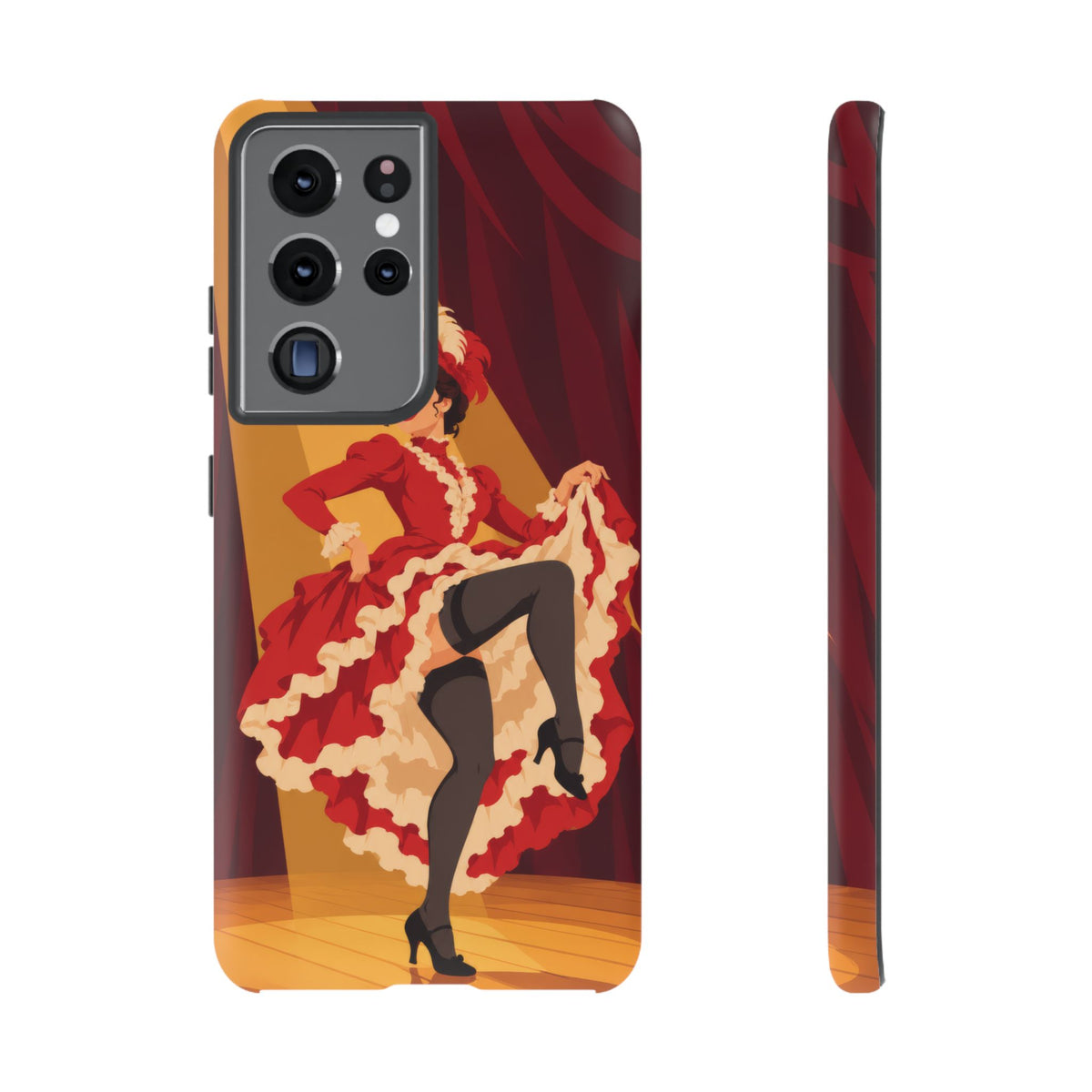 Moulin Rouge Dancer — Crimson Cabaret Samsung Galaxy Tough Case | cabaret dancer
