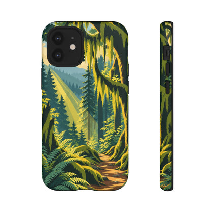 Hoh Rain Forest — Mosslight iPhone Tough Case