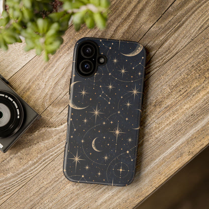 Celestial Moon iPhone Tough Case | Nocturne Atlas