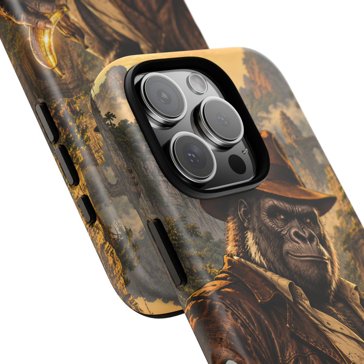 Adventure Gorilla iPhone Tough Case | Temple of Bananas