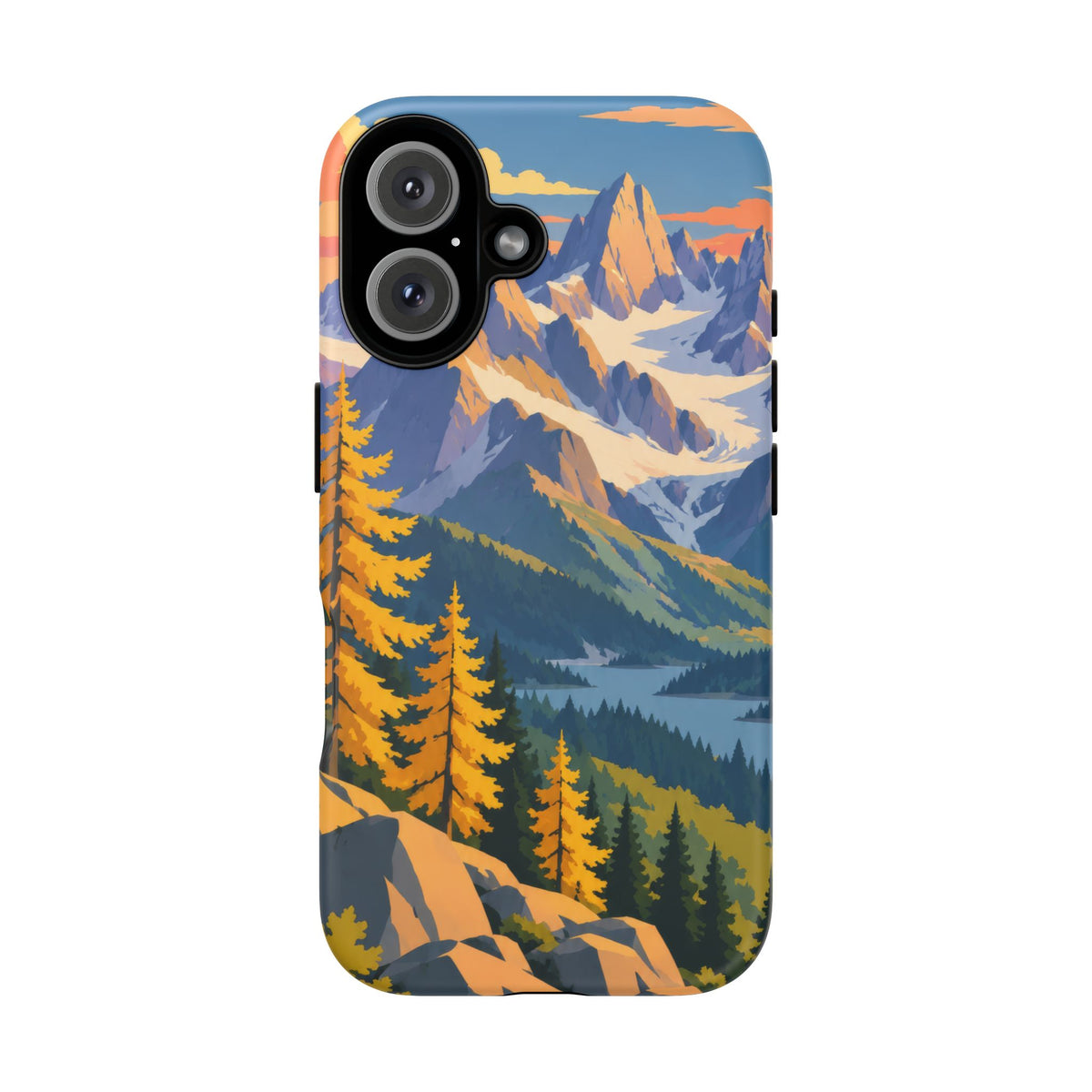 Cascades — Alpine Spires iPhone Tough Case
