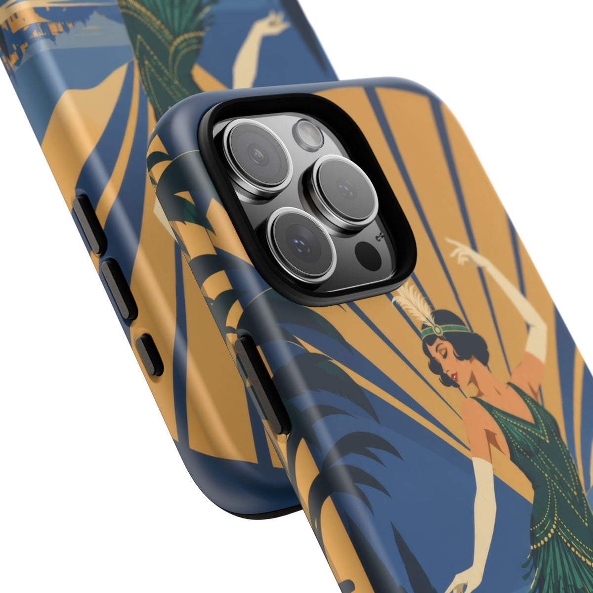 1920s Flapper — Jazz After Dark iPhone Tough Case