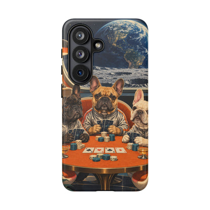 Lunar Card Club Samsung Galaxy Tough Case | french bulldog