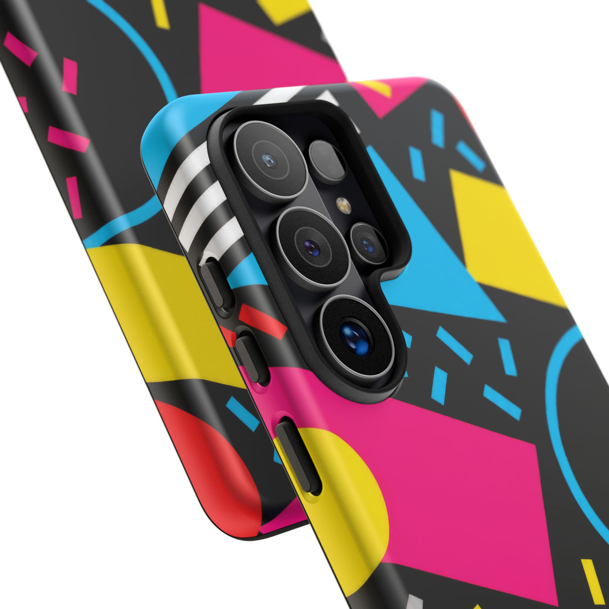 Midnight Confetti Samsung Galaxy Tough Case | Bright Abstract on Black