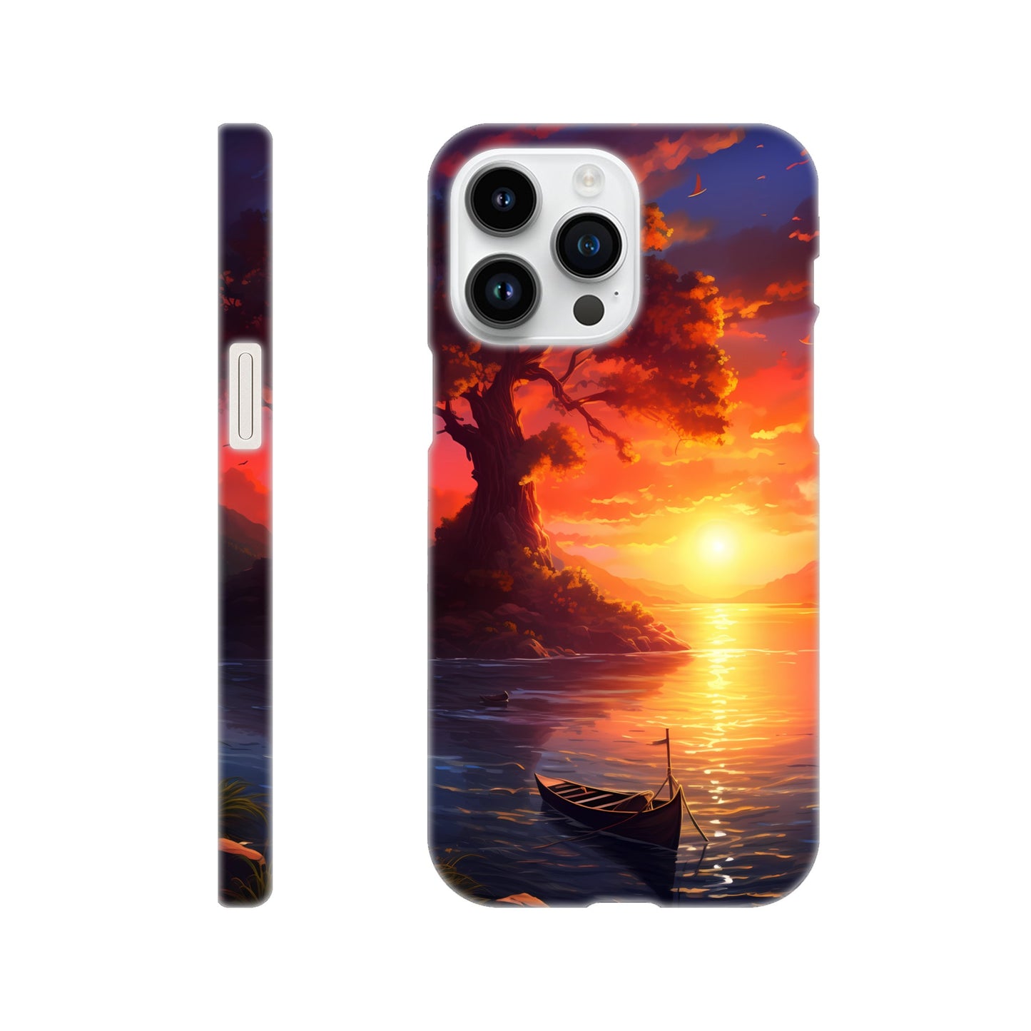 iPhone case - Solitary Sunset Serenade