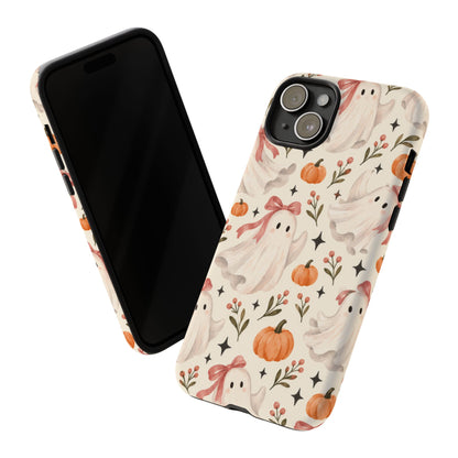Blush Boo Social iPhone Tough Case | cute ghost