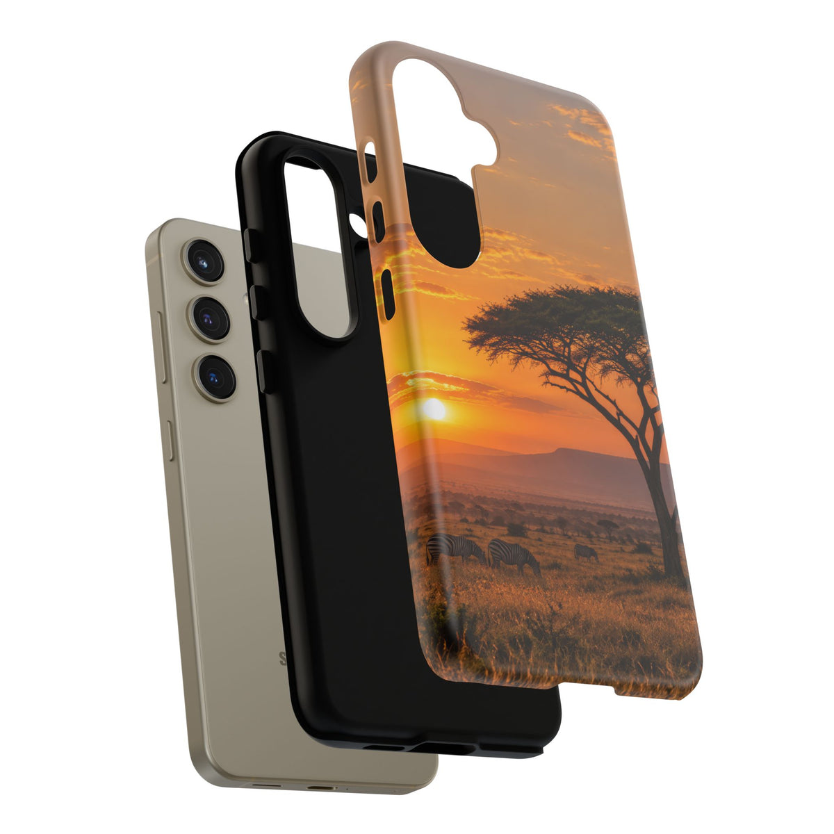 Amber Acacia Samsung Galaxy Tough Case | african sunset