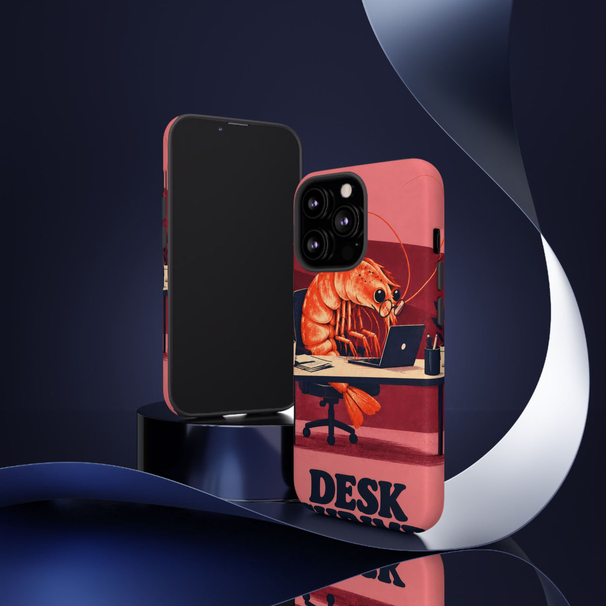 Desk Shrimp iPhone Tough Case