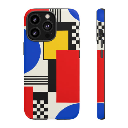 Primary Frequency iPhone Tough Case | Primary Color Geometry