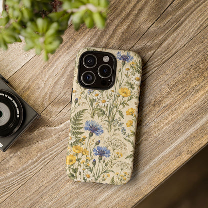 Meadow Archive iPhone Tough Case | wildflowers