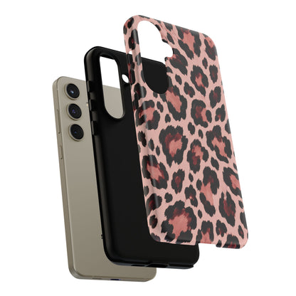 Wild Burgundy Samsung Galaxy Tough Case | leopard print