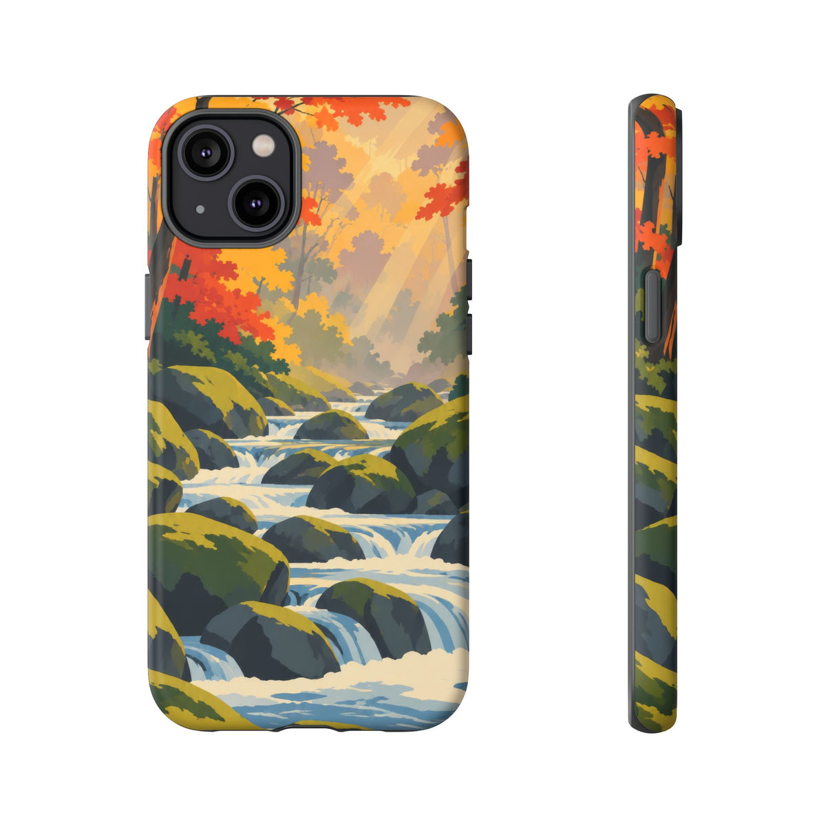 Great Smoky Mountains — Autumn Creek iPhone Tough Case