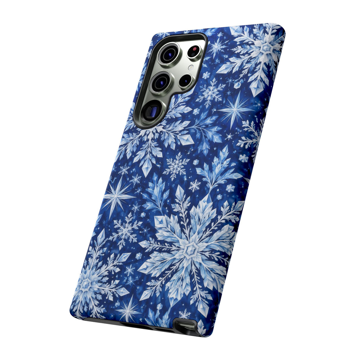 Frosted Midnight Samsung Galaxy Tough Case | snowflake