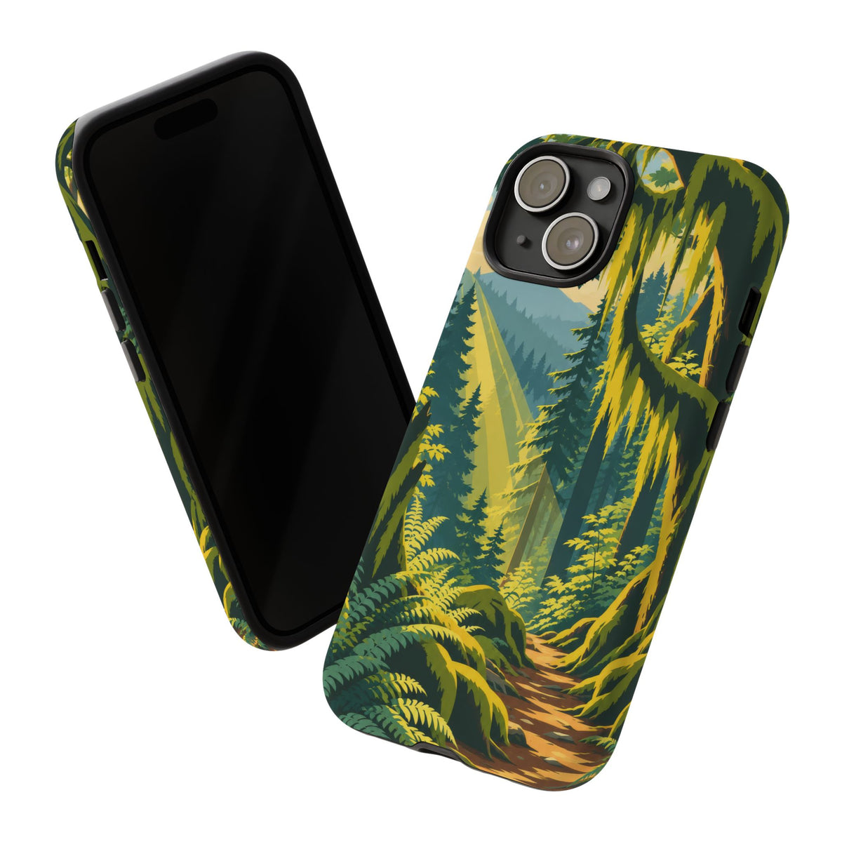 Hoh Rain Forest — Mosslight iPhone Tough Case