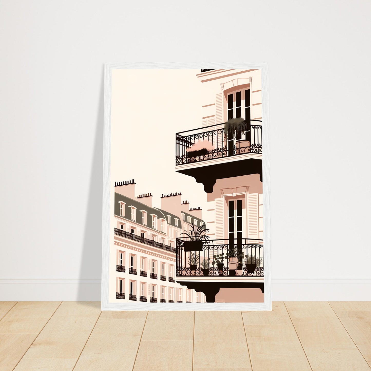 Wall Art - Balcony Bliss in Paris