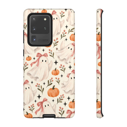 Blush Boo Social Samsung Galaxy Tough Case | cute ghost