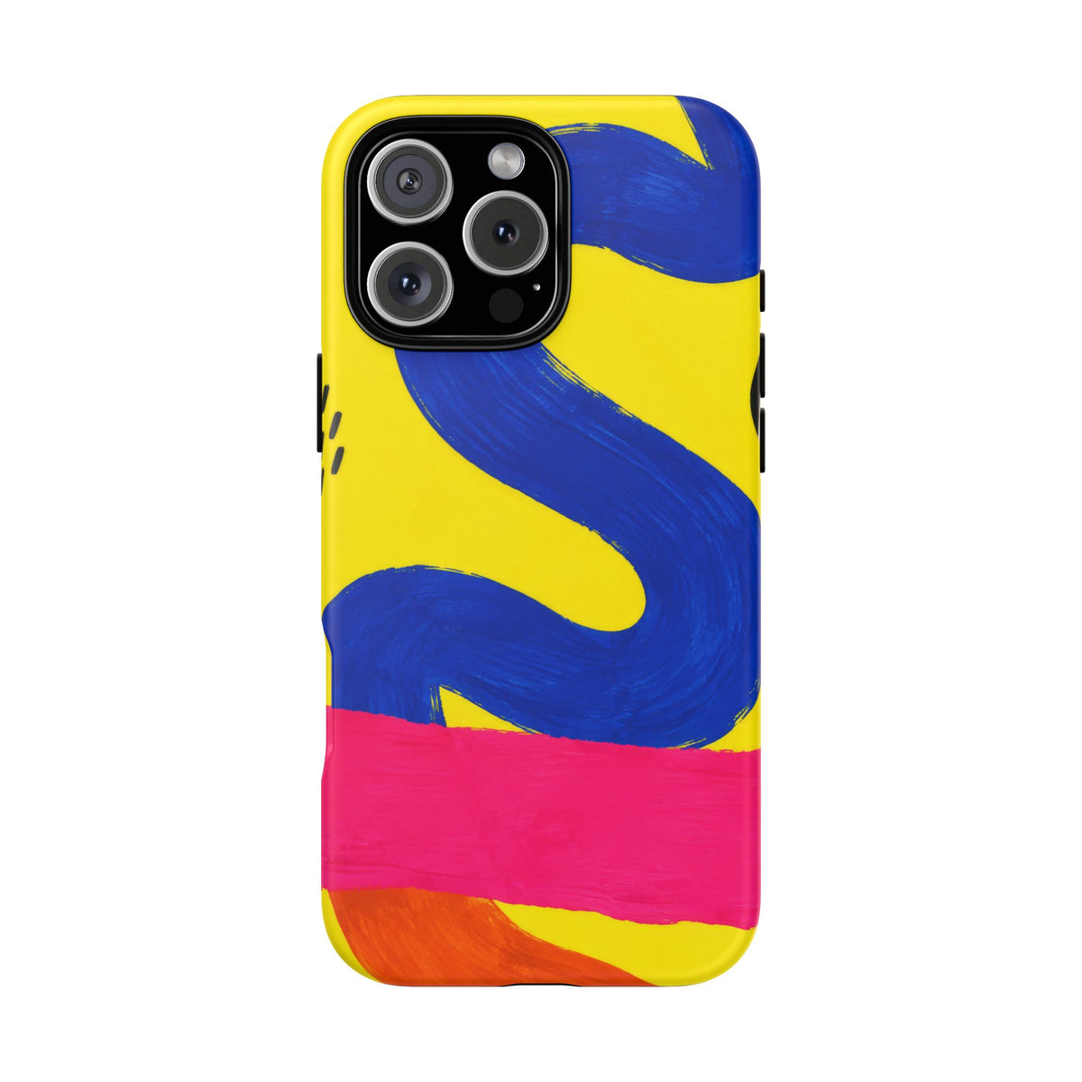 Offbeat iPhone Tough Case | Abstract Color Block Art