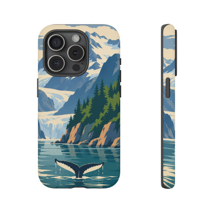 Glacier Bay — Fjord Silence iPhone Tough Case