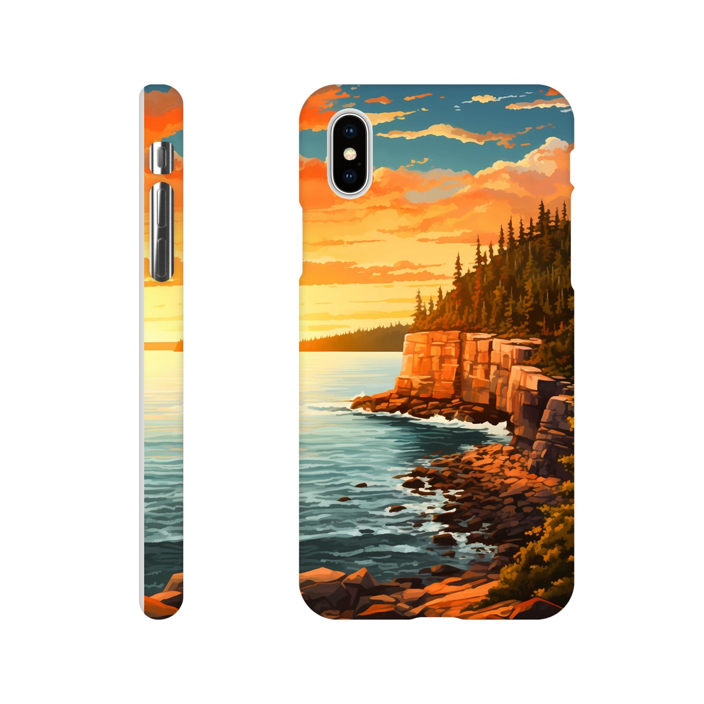 iPhone Case - Acadia Coastal Chronicles (National Park)