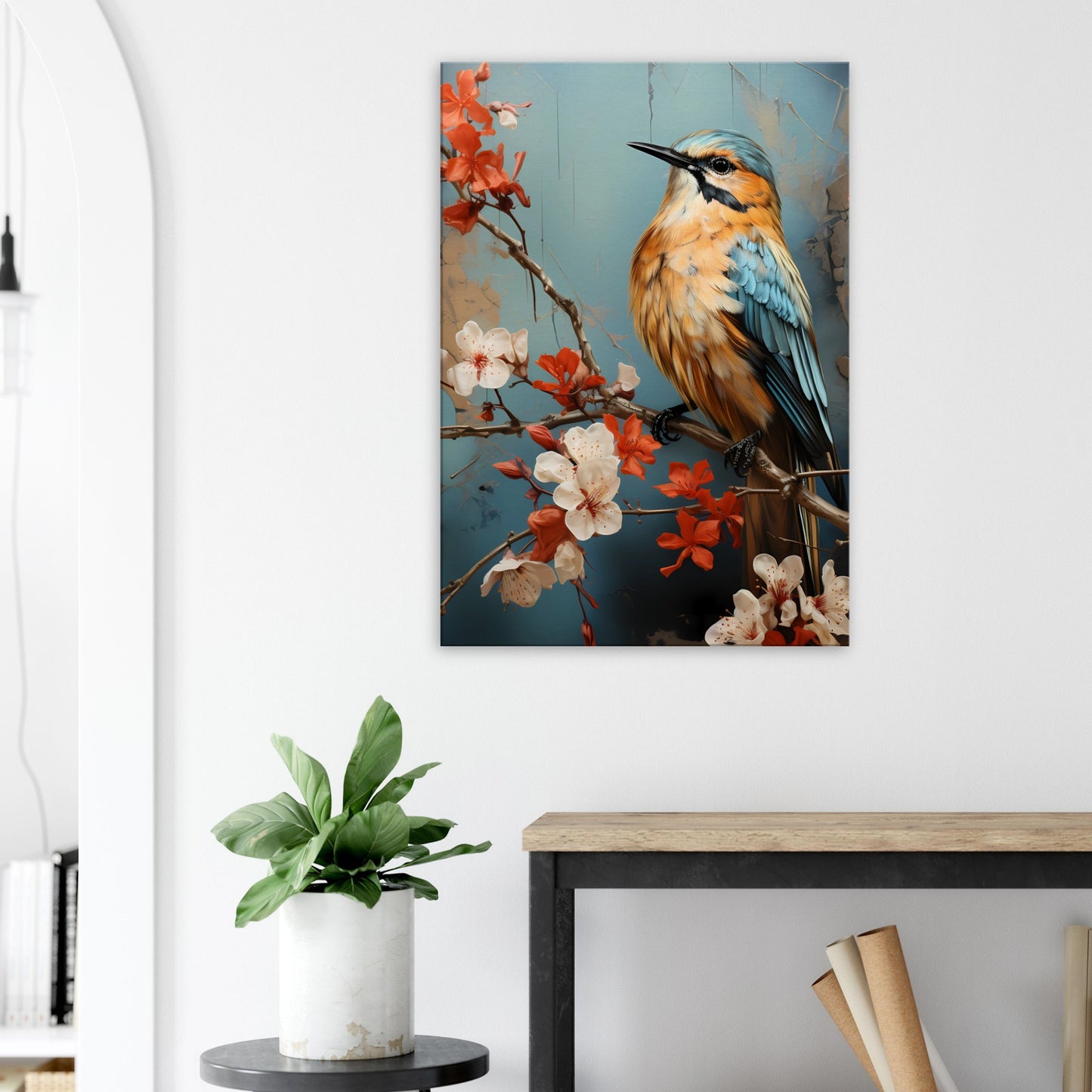 Canvas Wall Art Print - Birdsong Beauty