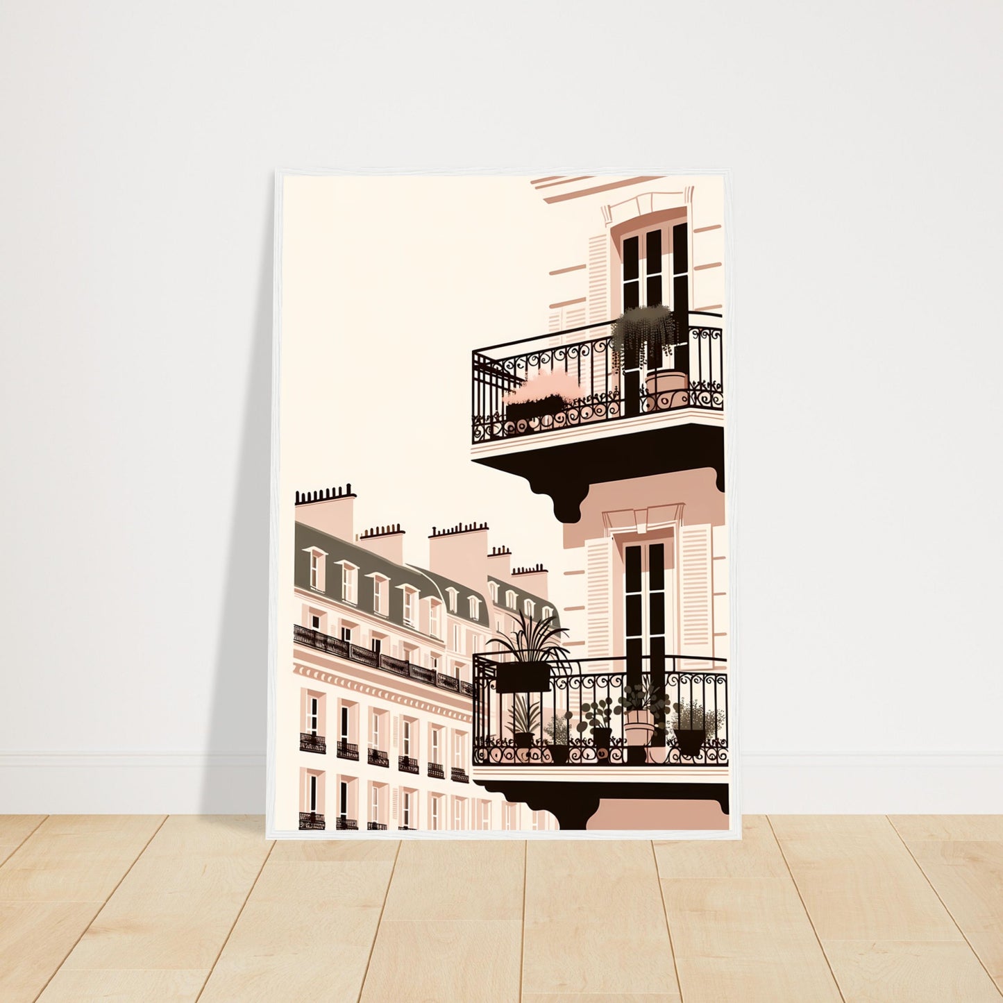 Wall Art - Balcony Bliss in Paris