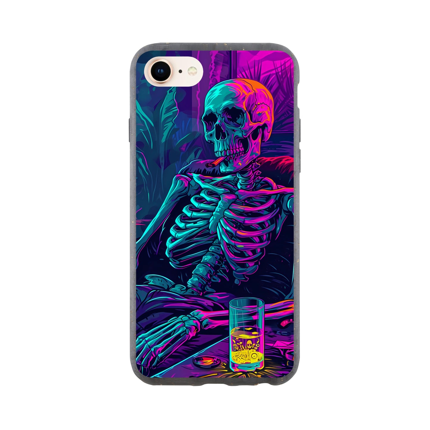 iPhone Case - Chillin' Skeleton