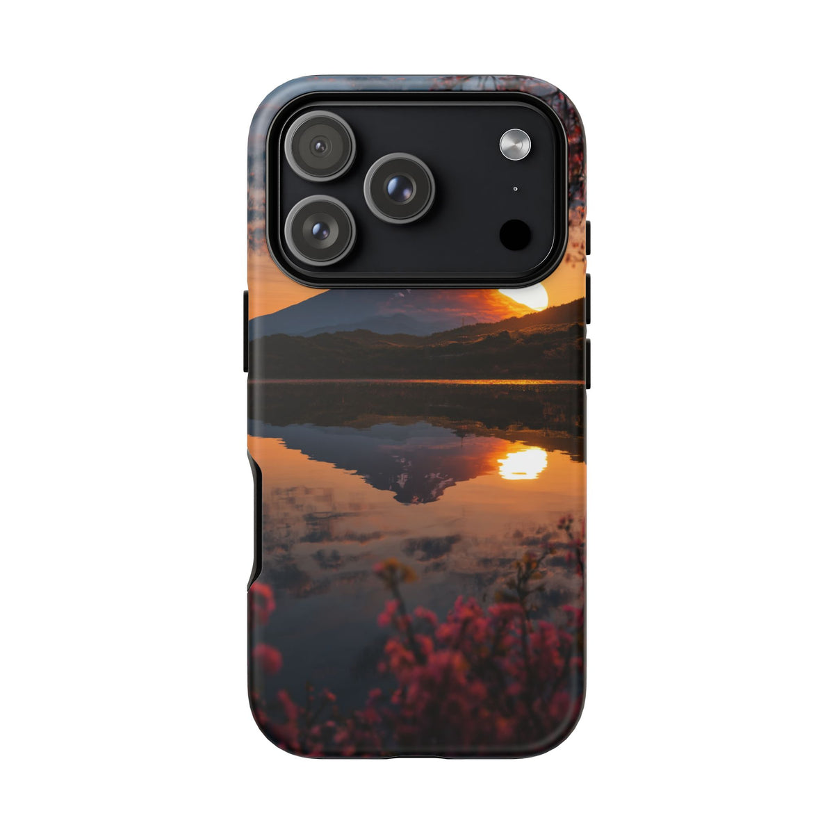 Fuji Golden Reflection iPhone Tough Phone Case