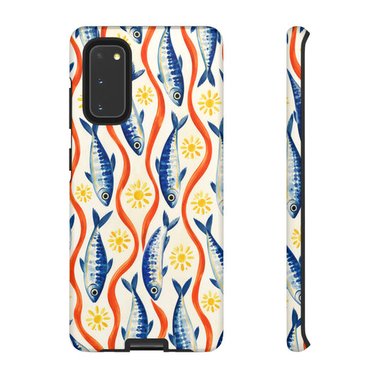 Sardine Social Samsung Galaxy Tough Case | sardine print