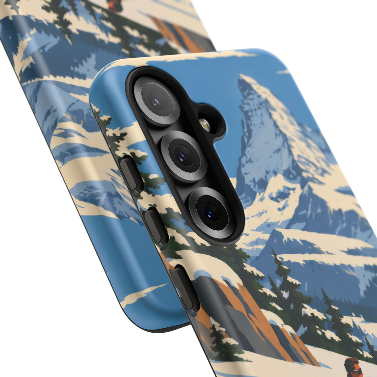 Swiss Skiing — Downhill Arc Samsung Galaxy Tough Case
