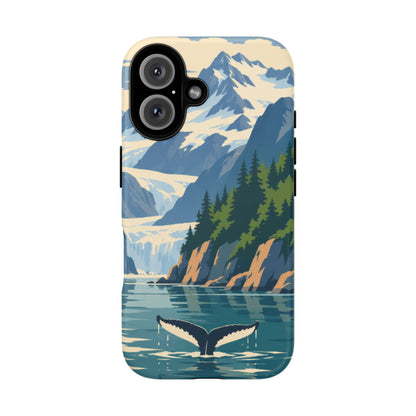 Glacier Bay — Fjord Silence iPhone Tough Case
