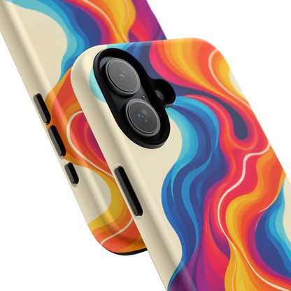 Electric Tide iPhone Tough Case | psychedelic wave