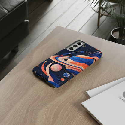 Cosmic Cut Paper Samsung Galaxy Tough Case | modern space
