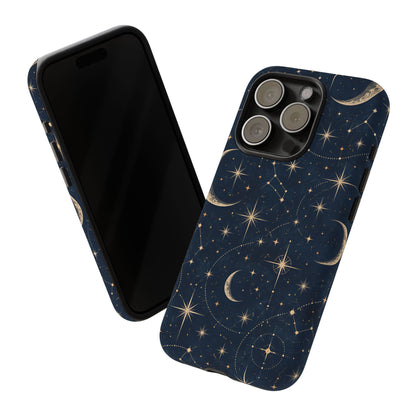 Celestial Moon iPhone Tough Case | Nocturne Atlas